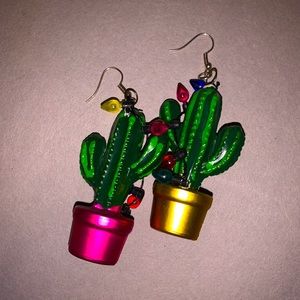 Cactus Earrings